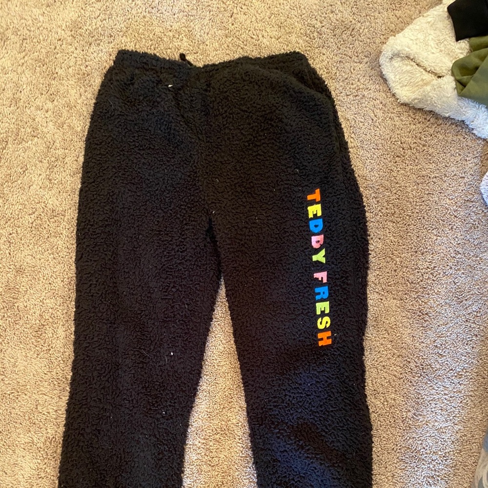 Teddy fresh Sherpa pants brand new
